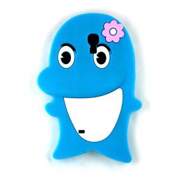 Samsung Galaxy S4 3D Dolphin Case (Blue)